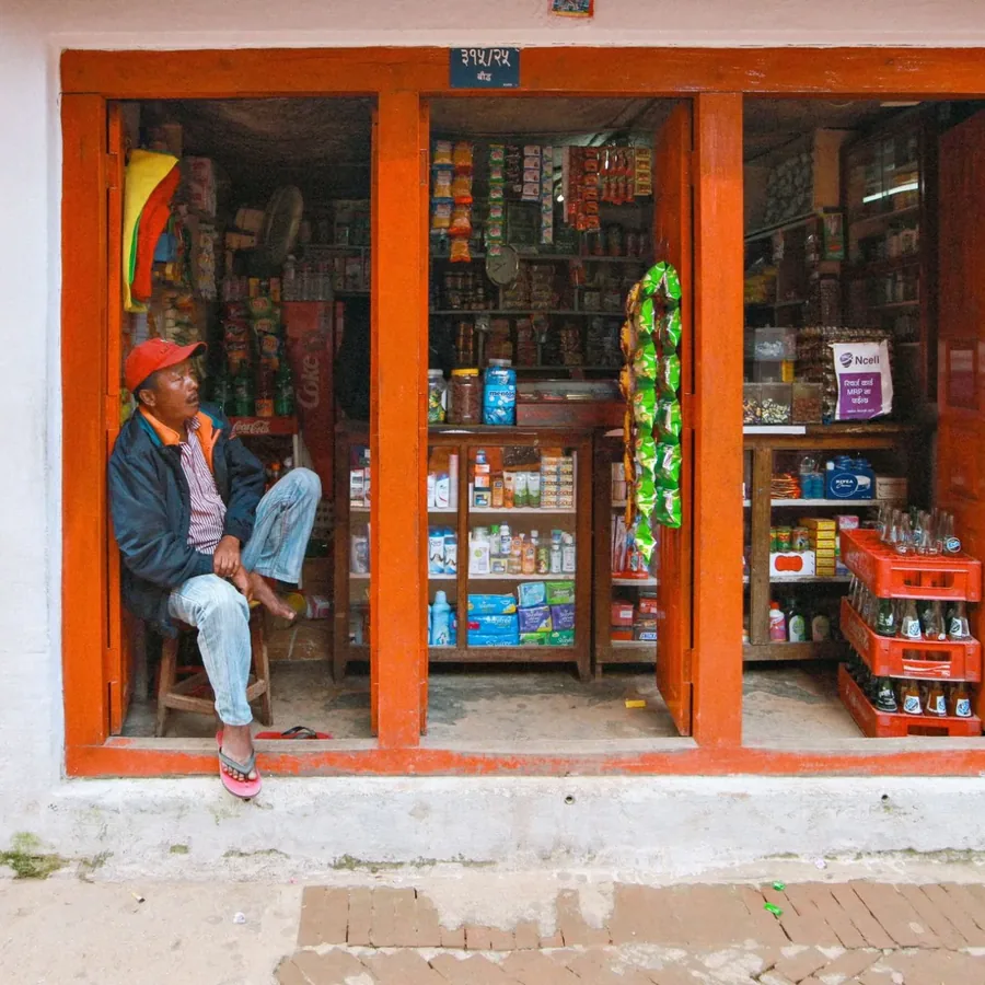 Kệ rau củ buổi sáng